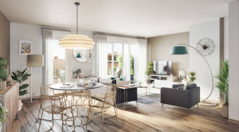 Programme immobilier neuf La Source - Nieppe : Appartements T2–T3 avec balcons, loggias et stationnement dans une résidence intimiste (59850) - Référence : 12000