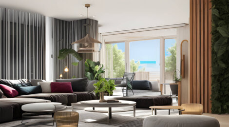 Programme immobilier neuf LE DOMAINE DE MAILLEZAIS - Nieul-sur-Mer : Appartements T2–T5 avec terrasses, vues mer et proximité port de Lauzières (17137) - Référence : 10011