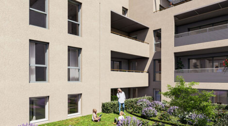 Programme immobilier neuf LE PALATIN - Nîmes adresse centrale à 11 minutes à pied de la gare (30000) - Référence : 18576