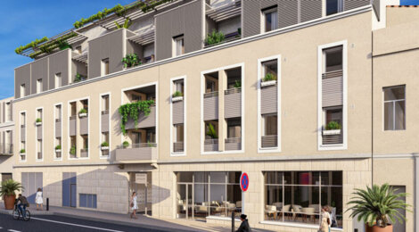 Programme immobilier neuf LE PALATIN - Nîmes adresse centrale à 11 minutes à pied de la gare (30000) - Référence : 18576