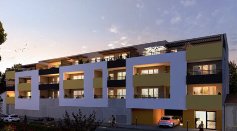 Programme immobilier neuf Carrezzo - Nîmes : appartements neufs du studio au 4 pièces en quartier Beau Soleil (30000) - Référence : 11345
