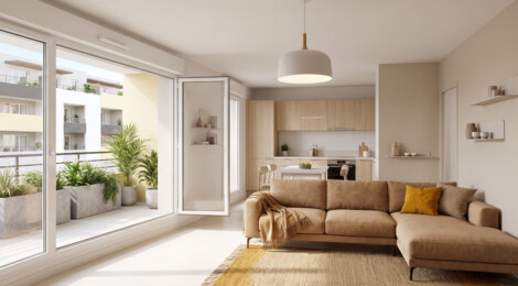 Programme immobilier neuf Carrezzo - Nîmes : appartements neufs du studio au 4 pièces en quartier Beau Soleil (30000) - Référence : 11345