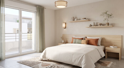 Programme immobilier neuf Carrezzo - Nîmes : appartements neufs du studio au 4 pièces en quartier Beau Soleil (30000) - Référence : 11345
