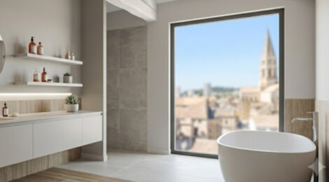 Programme immobilier neuf Villa Madeleine - NÎMES (30) - Nîmes : Appartements studio–T2 avec terrasses, dispositif Malraux et RT2012 en plein centre-ville (30000) - Référence : 17645
