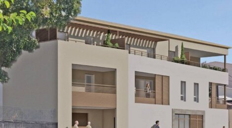 Programme immobilier neuf CESARIA - Nîmes : Appartements T2–T3 avec terrasses, parking sécurisé et proximité quartier Saint Césaire (30000) - Référence : 14770
