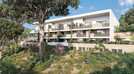 Programme immobilier neuf Les Villégiales de Montaury - Nîmes havre de paix sur la colline Montaury (30000) - Référence : 12565