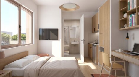 Programme immobilier neuf OIKO - Nîmes logements étudiants proches des campus (30000) - Référence : 18531