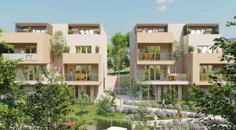 Programme immobilier neuf cote pinede - Nîmes Nord-Est : 22 appartements neufs 2 à 4 pièces proches des commerces (30000) - Référence : 11287