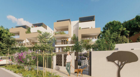 Programme immobilier neuf cote pinede - Nîmes Nord-Est : 22 appartements neufs 2 à 4 pièces proches des commerces (30000) - Référence : 11287