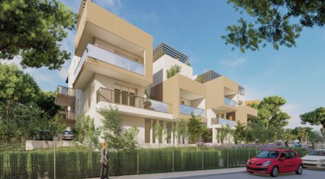 Programme immobilier neuf cote pinede - Nîmes Nord-Est : 22 appartements neufs 2 à 4 pièces proches des commerces (30000) - Référence : 11287