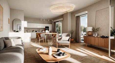Programme immobilier neuf VILLEGIALES DES LUMIERES - Nîmes proche des commerces et de la faculté Hoche (30000) - Référence : 13093