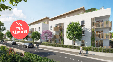 Programme immobilier neuf ELOGE DU PARC - Nîmes quartier résidentiel à proximité à pied du tramway T2 (30000) - Référence : 14778