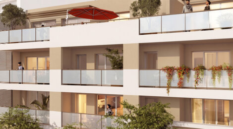 Programme immobilier neuf le huit - Nîmes résidence contemporaine près de Jean Jaurès (30000) - Référence : 18242