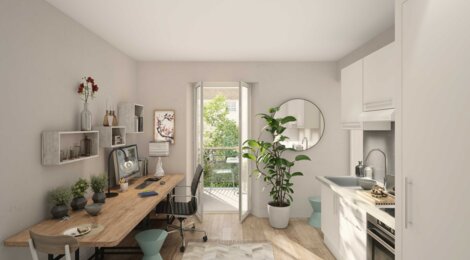 Programme immobilier neuf CASERNE LARGEAU - Niort Déficit Foncier proche centre ville (79000) - Référence : 15600
