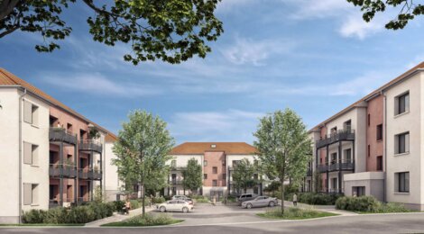 Programme immobilier neuf CASERNE LARGEAU - Niort Déficit Foncier proche centre ville (79000) - Référence : 15600