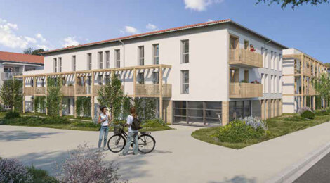 Programme immobilier neuf Urbanéo Nova - Niort investissement étudiant à 7 min du pôle universitaire (79000) - Référence : 17464