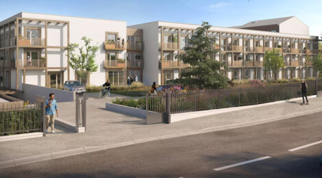 Programme immobilier neuf Urbanéo Venise Verte - Niort résidence étudiante proche du parc boisé (79000) - Référence : 16393