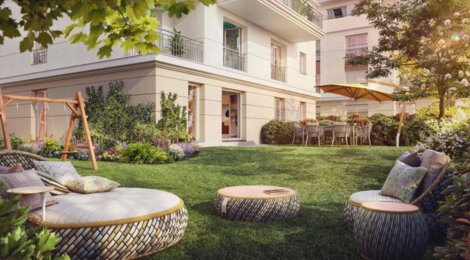 Programme immobilier neuf Domaine des Marmousets - Noiseau : appartements neufs du 2 au 4 pièces proche du centre-ville (94880) - Référence : 14964