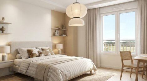 Programme immobilier neuf Domaine des Marmousets - Noiseau : appartements neufs du 2 au 4 pièces proche du centre-ville (94880) - Référence : 14964