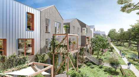 Programme immobilier neuf Belle-Ile-en-Marne - Noisy-le-Grand : Appartements studio–T5 avec terrasses, loggias et parkings au bord de la Marne (93160) - Référence : 14229