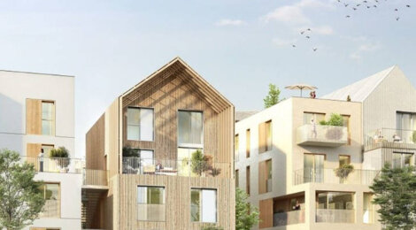 Programme immobilier neuf ARBORESENS - Noisy-le-Grand : Appartements T1–T5 avec balcons, jardins et cœur d’îlot au cœur d’un éco-quartier (93160) - Référence : 14222