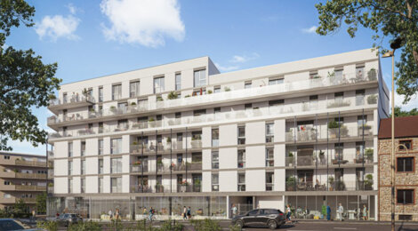Programme immobilier neuf 89 BREMENT - Noisy-le-Sec proche du RER E et du tram T1 (93130) - Référence : 16674