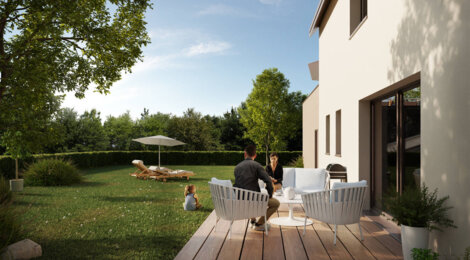 Programme immobilier neuf LES DUOS PANORAMA - Nordhouse aux portes de Strasbourg en 20 min (67150) - Référence : 11253