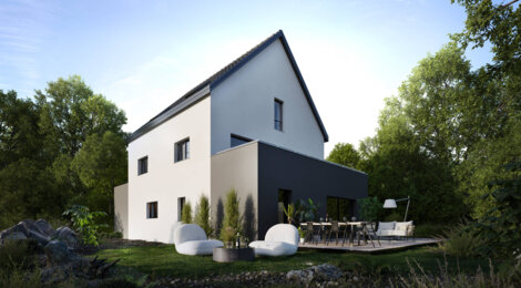 Programme immobilier neuf LES DUOS PANORAMA - Nordhouse aux portes de Strasbourg en 20 min (67150) - Référence : 11253