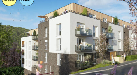 Programme immobilier neuf Villa Bovary - Notre-Dame-de-Bondeville à deux pas de la vallée du Cailly (76960) - Référence : 16240