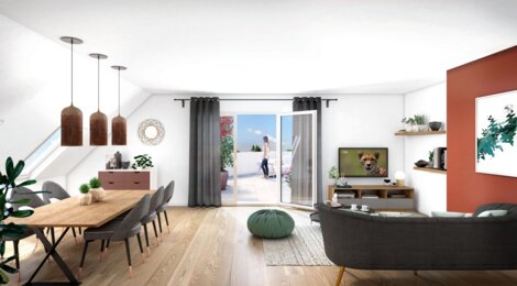 Programme immobilier neuf Belle Epoque - Notre-Dame-de-Bondeville : appartements neufs du 2 au 5 pièces éligibles PTZ en centre-ville (76960) - Référence : 15219