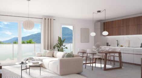 Programme immobilier neuf LES JARDINS DE ROMANE - Notre-Dame-de-Mésage La Touche résidence intimiste proche de Grenoble (38220) - Référence : 14130