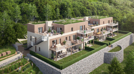 Programme immobilier neuf LES JARDINS DE ROMANE - Notre-Dame-de-Mésage La Touche résidence intimiste proche de Grenoble (38220) - Référence : 14130