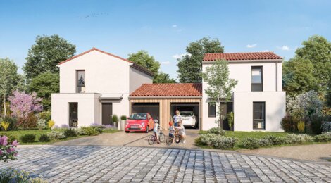Programme immobilier neuf Les Villas Montoises - Notre-Dame-de-Monts près de la plage et forêt (85690) - Référence : 8774