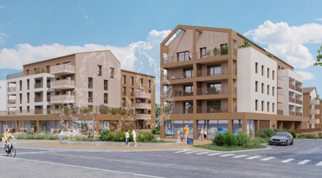 Programme immobilier neuf LE CLOS DES SENS - Noyal-Châtillon-sur-Seiche  aux portes de Rennes (35230) - Référence : 14085