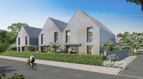 Programme immobilier neuf Les Terrasses O vert - Oberhausbergen : Appartements T2–T5 et maisons T4 avec jardins, domotique et parking au cœur de la commune (67205) - Référence : 5940