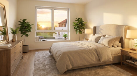 Programme immobilier neuf LES RIVES DU MUHLBACH - Oberschaeffolsheim, appartements du 2 au 4 pièces près de Strasbourg (67203) - Référence : 17689