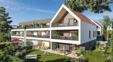 Programme immobilier neuf Villa Champêtre - Oberschaeffolsheim aux portes de Strasbourg (67203) - Référence : 8428