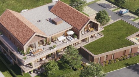 Programme immobilier neuf L'Amiral - Oberschaeffolsheim cadre d'exception à 10 min de Strasbourg (67203) - Référence : 13990