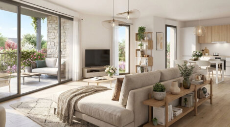 Programme immobilier neuf LES ALIZES - Octeville-sur-Mer appartements neufs entre mer et nature (76930) - Référence : 18122