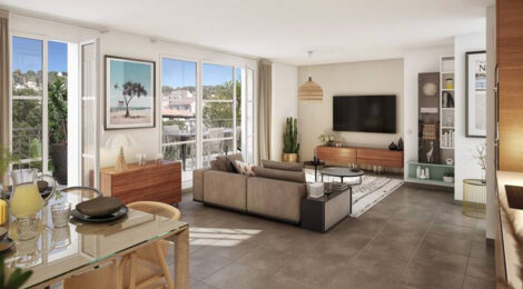 Programme immobilier neuf Belle Rive - Ollioules : Appartements studio–T4 avec terrasses, parking sécurisé et proximité cœur de bourg (83190) - Référence : 9901