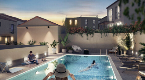 Programme immobilier neuf Les Jardins de Provence - Opio : maisons et appartements neufs de 3 à 5 pièces sur les hauteurs du village (06650) - Référence : 14355