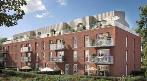 Programme immobilier neuf Florescence - Orchies : Appartements T2–T4 avec terrasses, parking sécurisé et proximité Place de la Mairie (59310) - Référence : 14804