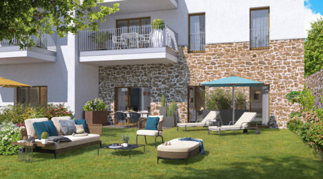Programme immobilier neuf Les Jardins Foch - Orgeval : appartements neufs du 2 au 5 pièces proche centre-ville et ligne J (78630) - Référence : 15403