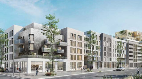 Programme immobilier neuf RESIDENCE VERSO - Orléans adresse connectée avec tramway direct (45000) - Référence : 17324