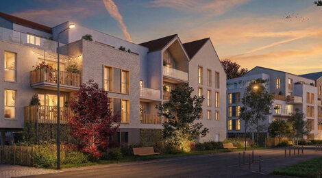 Programme immobilier neuf Le Clos Saint Marceau - Orléans adresse verdoyante proche Loire et centre-ville (45000) - Référence : 17228