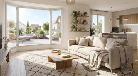 Programme immobilier neuf Les Allées d'Aria - Orléans appartements lumineux près centre ville et commerces (45000) - Référence : 17457
