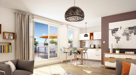 Programme immobilier neuf Vauquois Signature - Orléans : appartements neufs de standing en secteur Vauquois (45000) - Référence : 15235