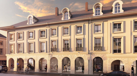 Programme immobilier neuf RUE ROYALE (45) - Orléans réhabilitation Monument Historique à deux pas des Halles Châtelet (45000) - Référence : 12282