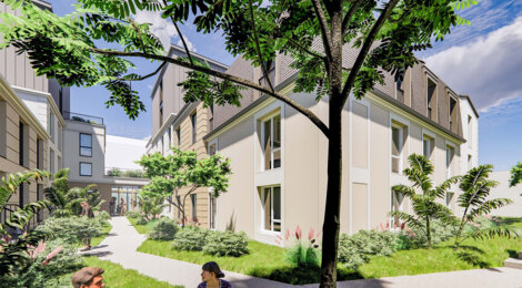 Programme immobilier neuf LIVING SAINT LAURENT - Orléans résidence étudiante proche campus Madeleine (45000) - Référence : 15618