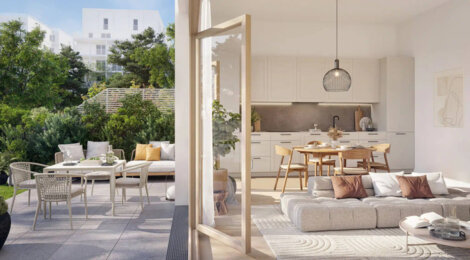 Programme immobilier neuf Équilibre - Orly : 58 logements neufs du studio au T6 au pied du métro ligne 14 (94310) - Référence : 8719